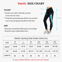 1 x RAW Customer Returns Santic Women s Cycling Pants Padded Women s Cycling Pants Padded Bicycle Trousers for Women Blue M - RRP €32.26