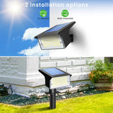 1 x RAW Customer Returns nipify solar spotlights for outdoor use 6 pieces 75LED 4 modes solar garden lights for outdoor IP67 6500K LED solar spotlights outdoor solar lamps for outdoor garden, tree spotlights, path, yard, garage, cold white - RRP €49.99