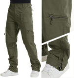 1 x RAW Customer Returns MAGCOMSEN Cargo Pants Men Stretch Work Pants Men Cotton Tactical Pants Chino Functional Pants with Side Pockets Hiking Pants Lightweight Hunting Pants Army Green 36 - RRP €56.45