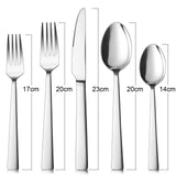 1 x RAW Customer Returns Herogo cutlery set for 12 people, 60-piece cutlery set, polished stainless steel cutlery, silver table cutlery with fork, spoon, knife set for family party hotel, rustproof, dishwasher safe - RRP €39.31