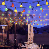 1 x RAW Customer Returns Moxled Solar Fairy Lights Outdoor 60 LED, 11M Fairy Lights Outdoor Solar Waterproof, 8 Modes Solar Fairy Lights Outdoor for Garden, Patio, Balcony, Parties Colorful  - RRP €15.79