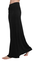 1 x RAW Customer Returns Urban GoCo Women s High Waisted Elastic Fitted Skirt Bodycon Yoga Long Maxi Bell Skirt Black S - RRP €29.98