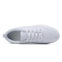 1 x RAW Customer Returns Women s running shoes with platform, lightweight, ideal for leisure and fitness, comfortable and breathable, White D., 39.5 EU - RRP €33.99