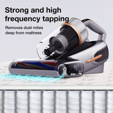 1 x RAW Customer Returns Jimmy BX7 Pro Mite Vacuum Cleaner 700W Powerful Mattress Cleaner with UV-C Light, Dust Mite Sensor, Ultrasonic Function, 16Kpa Suction Handheld Vacuum Cleaner for Mattress Sofa Bed, Gray - RRP €183.6