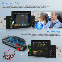 1 x RAW Customer Returns Hikity DAB DAB Android Car Radio 1 Din with Wireless Apple CarPlay Android Auto Touch Display 6.2 Inch Car Radio with Screen Bluetooth WiFi Mirror Link FM EQ 2USB AUX Rear View Camera - RRP €129.34