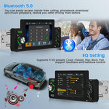 1 x RAW Customer Returns Hikity DAB DAB Android Car Radio 1 Din with Wireless Apple CarPlay Android Auto Touch Display 6.2 Inch Car Radio with Screen Bluetooth WiFi Mirror Link FM EQ 2USB AUX Rear View Camera - RRP €131.28