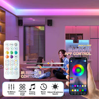 1 x RAW Customer Returns SUCIKORIO Neon LED Strip RGBIC 10m, Outdoor LED Strip IP65 Waterproof RGB LED Fairy Lights Music Sync Flexible DIY Light Strip Outdoor Area with Remote Control and App for Home, Party, Kitchen - RRP €92.76