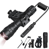 1 x RAW Customer Returns DARKBEAM Infrared Flashlight Night Vision 940nm LED Infrared Light 10W, Work for Night Vision Devices, Zoomable Invisible IR Illuminator Rechargeable for Hunting, Observation, Rescue, with Battery Clip - RRP €52.99