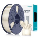 1 x RAW Customer Returns SUNLU PLA Filament MasterSpool, PLA Plus 3D Printer Filament with Reusable Spool, 1KG 3D Printing PLA Filament 1.75mm, Environmental Protection Concept, Dimensional Accuracy - 0.02mm, Black - RRP €21.22