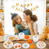 27 x Brand New Lets Joy 7 Pieces Halloween Thanksgiving Resin Molds, Pumpkin Silicone Mold, Thanksgiving Maple Leaf Silicone, 3D Pumpkin Maple Leaves Silicone Mold, DIY Candle Mold Craft Baking Molds Soap Making - RRP €258.93