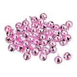 1 x Brand New sourcing map 80pcs Jingle Bells 10mm Small Bells for Crafting Christmas Pink - RRP €10.07