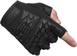 1 x RAW Customer Returns Seibertron TTFIG 2.0 Men s Tactical Military Gloves Flexible Rubber Knuckle Protective for Combat Hunting Hiking Airsoft Paintball Motorcycle Motorbike Riding Outdoor Gloves Black XL - RRP €22.99