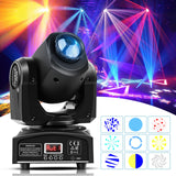 1 x RAW Customer Returns Moving Head LED stage light dmx512 DJ party light 8 patterns 8 colors disco light 9 11 channels for music bar, karaoke, home party, wedding, light show - RRP €90.74