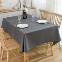 1 x RAW Customer Returns CALIYO tablecloth linen look tablecloth washable tablecloth linen table runner table linen square tablecloth. - RRP €22.99