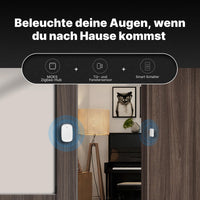 3 x RAW Customer Returns MOES Smart Door and Window Sensor, MOES Tuya ZigBee Hub required, Wireless detector for alarm system, MOES Smart Life Tuya app remote control, Compatible with Tuya devices, Alexa, and Google Assistant - RRP €51.42