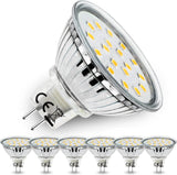 1 x RAW Customer Returns Allesgute set of 6 MR16 GU5.3 LED lamps, 5W GU 5.3 12V LED spotlight replaces 45W halogen lamp, neutral white 4500K 450lm LED bulb light source AC DC 12V spot - RRP €16.63