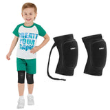 1 x Brand New ONTYZZ Children s Knee Sleeves 1 Pair of Children s Knee Pads Stretchy Child Knee Brace Support Children s Knee Support for Sports Dancing Black Strap L - RRP €14.69