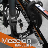 1 x RAW Customer Returns Mezelon E Scooter Lock 8mm Chain Handcuff Lock for Electric Scooters Ideal for Xiaomi, Segway, Ninebot, NIU Scooter, etc. other E Bikes - RRP €59.99