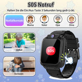 1 x RAW Customer Returns clleylise children s smartwatch, smartwatch children with GPS and telephone, smart watch children, smartwatch outdoor, smartwatch kids, children s telephone watch, watch children s smartwatch GPS-black  - RRP €24.19