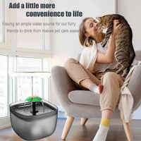 10 x Brand New Cat fountain, 2 L ultra-quiet automatic drinking fountain for cats and dogs, ultra-quiet water fountain BPA-free cat dog water fountain with USB cable  - RRP €241.9