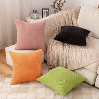 1 x Brand New MIULEE Cushion Covers 2 Pieces Modern Granular Pillow Covers for Indoor Living Room 45x45cm Pink - RRP €22.8