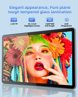 1 x RAW Customer Returns BENEVE Tablet 10 inch Android 11 Tablet, 6GB RAM 128GB ROM, 1.8GHz Quad-Core, 5MP 8MP Camera, Anti-Fingerprint TP, 1280x800 HD IPS, 2.4G 5G WiFi Bluetooth Type-C 6000mAh Battery Metal - RRP €65.53