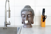 1 x RAW Customer Returns Buddha Head Tissue Box Tissue Dispenser Facial Tissue Box for Living Room Kitchen Bathroom Bedroom - RRP €39.99