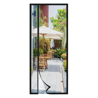 1 x RAW Customer Returns Anpro Fly Screen Door Magnet Mosquito Net Door Insect Protection Fiberglass Fly Screen Curtain Without Drilling For Balcony Door Patio Doors Automatically Close Black 90x210cm - RRP €17.99