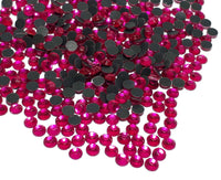 1 x RAW Customer Returns Perlin - Hotfix rhinestones, 5mm SS20, 1440pcs, Fuchsia Pink, AAA quality, for ironing on, glitter stones rhinestone self-adhesive glass rhinestone beads 495 - RRP €18.14