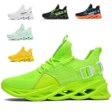 1 x RAW Customer Returns SSERHEHK Sports Shoes Running Shoes Breathable Lightweight Sneakers Gym Fitness Sneakers for Men Women G133 Green 39EU - RRP €40.33