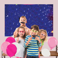 1 x Brand New Birthday Photo Backdrop Party Balloons Birthday Party Decorations Poster Photographer Decoration Birthday Photo Background Birthday Backdrop Deco - RRP €17.88