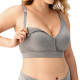 1 x RAW Customer Returns HBselect pregnancy nursing bra Seamless nursing bra with additional bra extensions Breastfeeding and sleep Without underwire for women - RRP €26.99