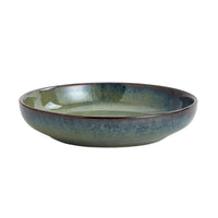 1 x RAW Customer Returns Swuut Transmutation Glaze Serving Pasta Bowl, 10-Inch Ceramic Wide Salad Bowls, 50 Ounce Large Fruit Bowl for Kitchen, Microwave Dishwasher Safe Light Green  - RRP €28.03