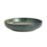 1 x RAW Customer Returns Swuut Transmutation Glaze Serving Pasta Bowl, 10-Inch Ceramic Wide Salad Bowls, 50 Ounce Large Big Fruit Bowl for Kitchen, Microwave Dishwasher Safe Light Green  - RRP €27.99