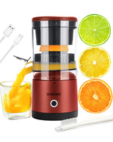 1 x RAW Customer Returns Lemon Squeezer Electric Orange Squeezer Portable USB Charging Juicer Juicer for Orange, Lemons, Citrus Fruits - RRP €45.98