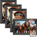 1 x RAW Customer Returns Frameo 10.1 inch WiFi Digital Photo Frame, 1280x800 HD IPS Touchscreen Photo Frame, 32GB Storage, Auto Rotation, Supports Micro SD Card, Share Pictures and Videos Instantly 4 Pack  - RRP €252.08