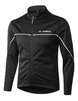 1 x RAW Customer Returns INBIKE Cycling Jacket Men Winter Cycling Jacket Running Jacket Thermal Windproof Water-Repellent Breathable Reflective for Cycling Jogging Running Black XL - RRP €40.33