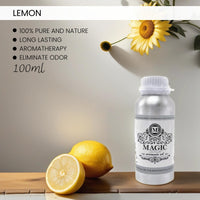 1 x RAW Customer Returns Electric Oil Diffuser Lemon Essential Oil 100 ml. Professional Fragrance Diffuser. Aromatherapy Olfactory Marketing Air Freshener for Surfaces of 50-300m . - RRP €68.76