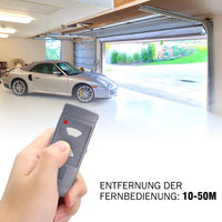 50 x Brand New Garage door opener, pack of 3 garage door remote control compatible with Hormann hand transmitter 40.685MHz HSE2 4, HSM2 4, HS2 4 remote control, 2 channels, replacement remote control - RRP €3024.5