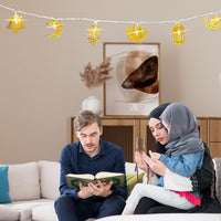 17 x Brand New SIXIUDIA Ramadan Fairy Lights, Eid Ramadan Lanterns Fairy Lights, Ramadan Light Star Moon Fairy Lights Ramadan Decoration Ramadan LED DIY Lamp Indoor Outdoor for Home Garden Birthday - RRP €346.8