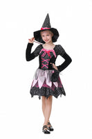 1 x Brand New Willheoy girls witch costume baby children carnival costume witch dress with witch hat for Halloween cosplay - RRP €22.49