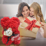 3 x Brand New Rose Bear, Rose Teddy Rose - Rose Bear Forever Artificial Flowers Women, Gifts for Girlfriend, Gifts for Her, Birthday Gift - RRP €63.96