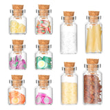 1 x Brand New Dollhouse accessories, gnome accessories miniature spice jar 4 pieces and glass bottle fruit slices 6 pieces dollhouse kitchen accessories - RRP €7.04