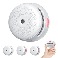 1 x RAW Customer Returns X-Sense smoke detector 10 year battery, mini fire alarm, fire detector, photoelectric smoke alarm with mute button, XS01, set of 3 - RRP €45.99