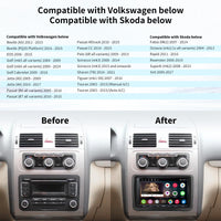 1 x RAW Customer Returns ATOTO A6PF Android Double Din Car Radio Compatible with VW Volkswagen Golf Polo Tiguan, 7-inch Digital Media Receiver, Wireless Carplay Wireless Android Auto, 2 Bluetooth, 2G 32G, A6VW07APF - RRP €299.9