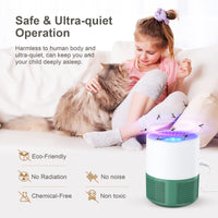 1 x RAW Customer Returns Electric Fly Trap, Insect Killer Electric Mosquito Trap Portable UV Fly Trap Mosquito Repellent Mute USB Mosquito Lamp Mosquito Repellent Insect Trap for Home Outdoor Camping Garden - RRP €17.14