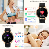 1 x RAW Customer Returns Nemheng Smartwatch with phone function, 1.32 inch touchscreen wristwatch IP67 waterproof fitness tracker with sleep monitor heart rate monitor blood pressure, music control, pedometer sports watch for Android iOS - RRP €57.98