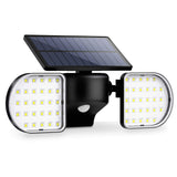 1 x RAW Customer Returns Outdoor LED Solar Light OUSFOT IP65 Outdoor LED Floodlight with Solar Panel Solar Outdoor LED Spotlight with Motion Sensor 360 Adjustable Solar Lights for Garden Wall - RRP €23.82