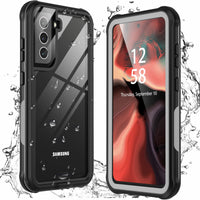 1 x RAW Customer Returns ANTSHARE Samsung Galaxy S21 FE Case Waterproof Shockproof Full Body Protective Case with Screen Protector Heavy Duty Cover Phone Case for Galaxy S21 FE 6.4 Inch 2022 Black - RRP €20.99