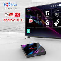 1 x RAW Customer Returns Xilibod H96Max Android 10.0 TV Box 2GB RAM 16GB ROM Mali 450 RK3318 Quad Core 64bit Cortex A53 2.4GHz 5GHz WiFi 100M DLAN Smart TV Box - Model No. H96Max 2GB 16GB - RRP €42.95